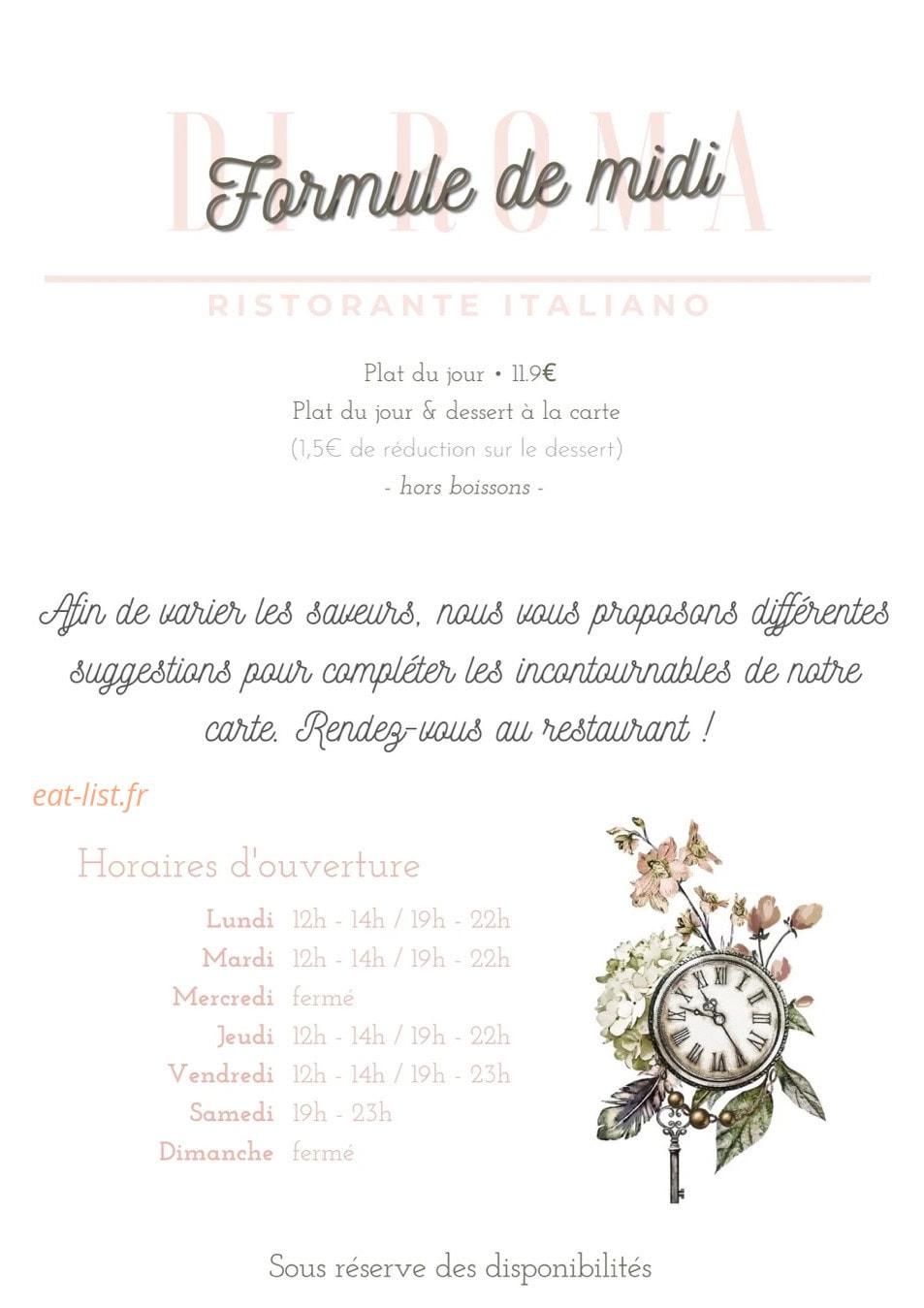 Di Roma — carte page 1