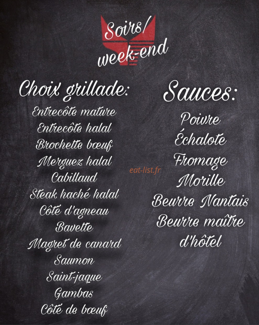 Dining House — carte page 2