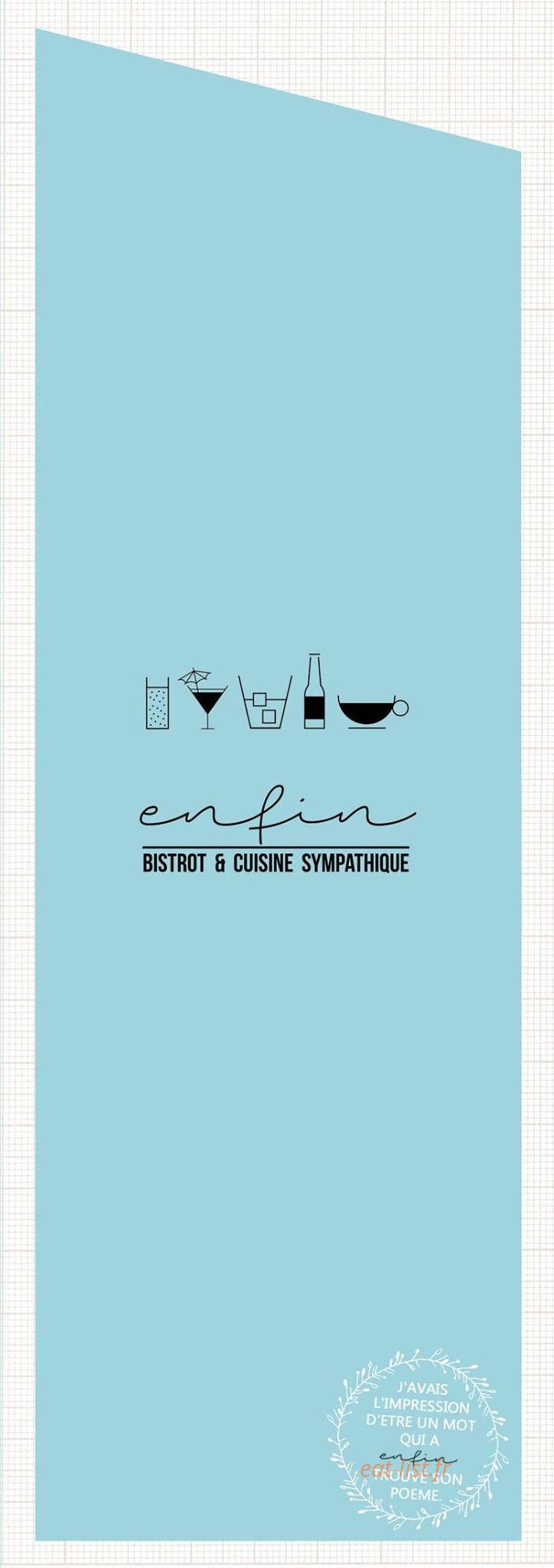 Enfin — carte page 1