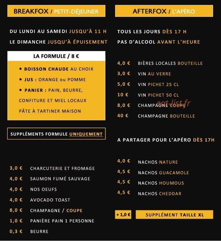Fox — carte page 3