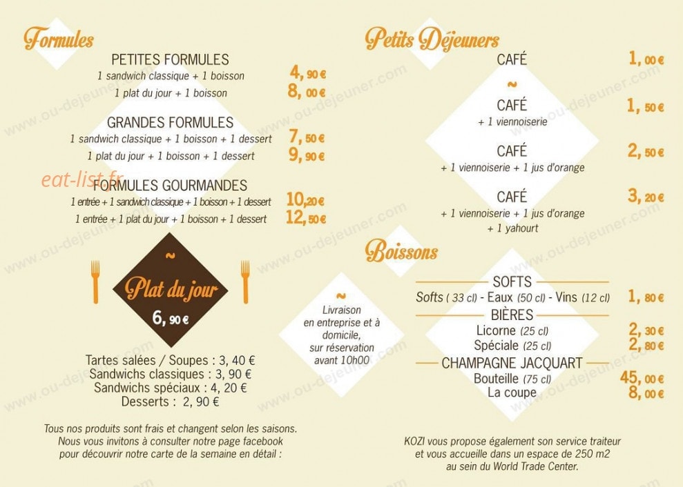 Kozi Your Self — carte page 1