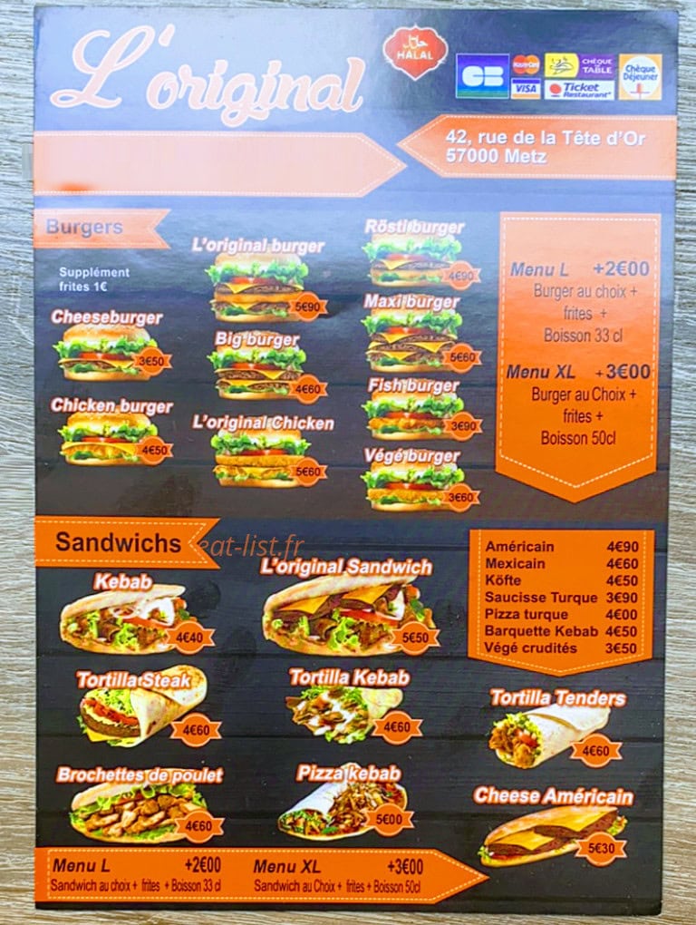L'original — carte page 1