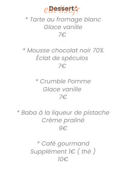 La Cantoche — carte page 3