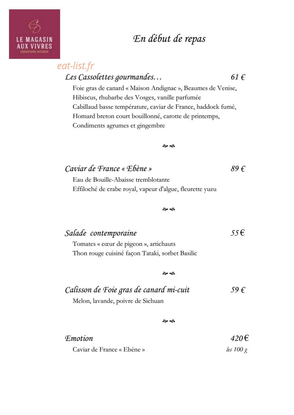 La Citadelle — carte page 1