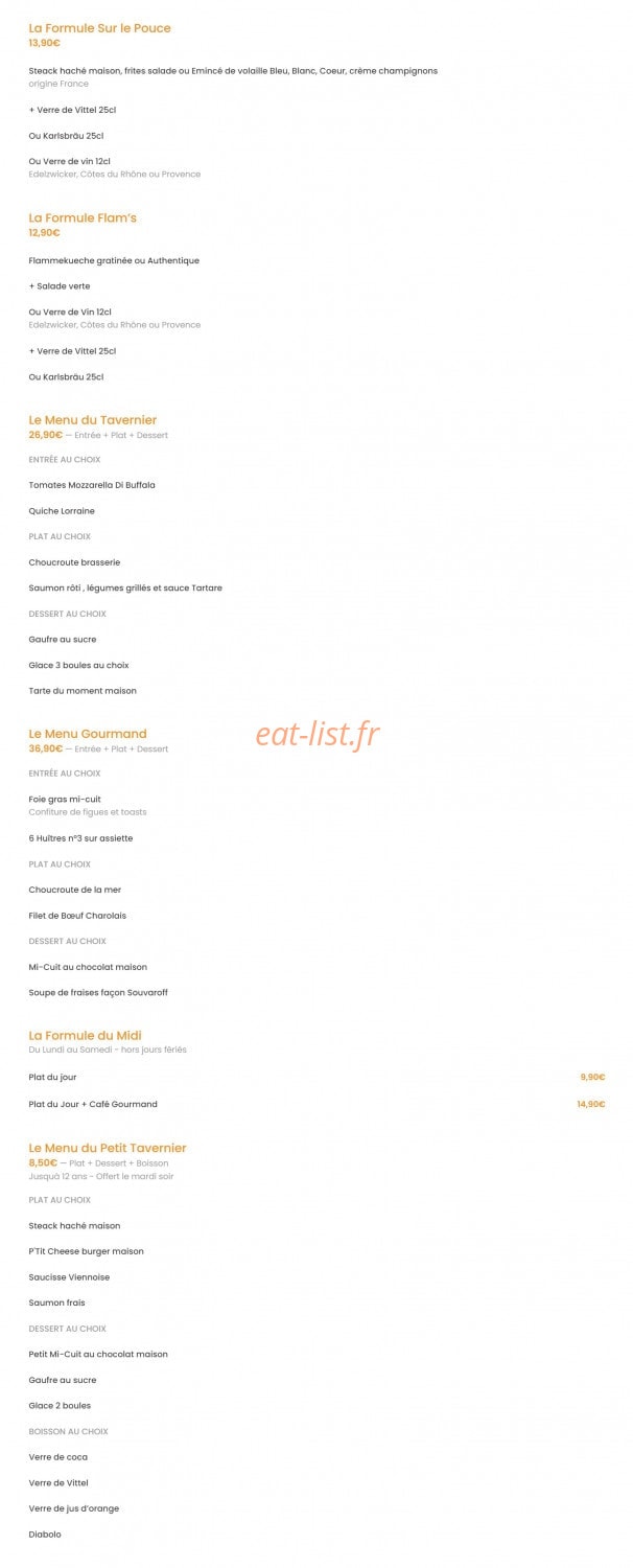 La taverne de metz — carte page 4