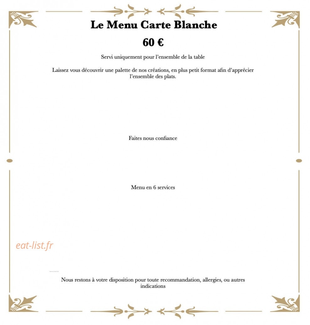 Le Jardin — carte page 1