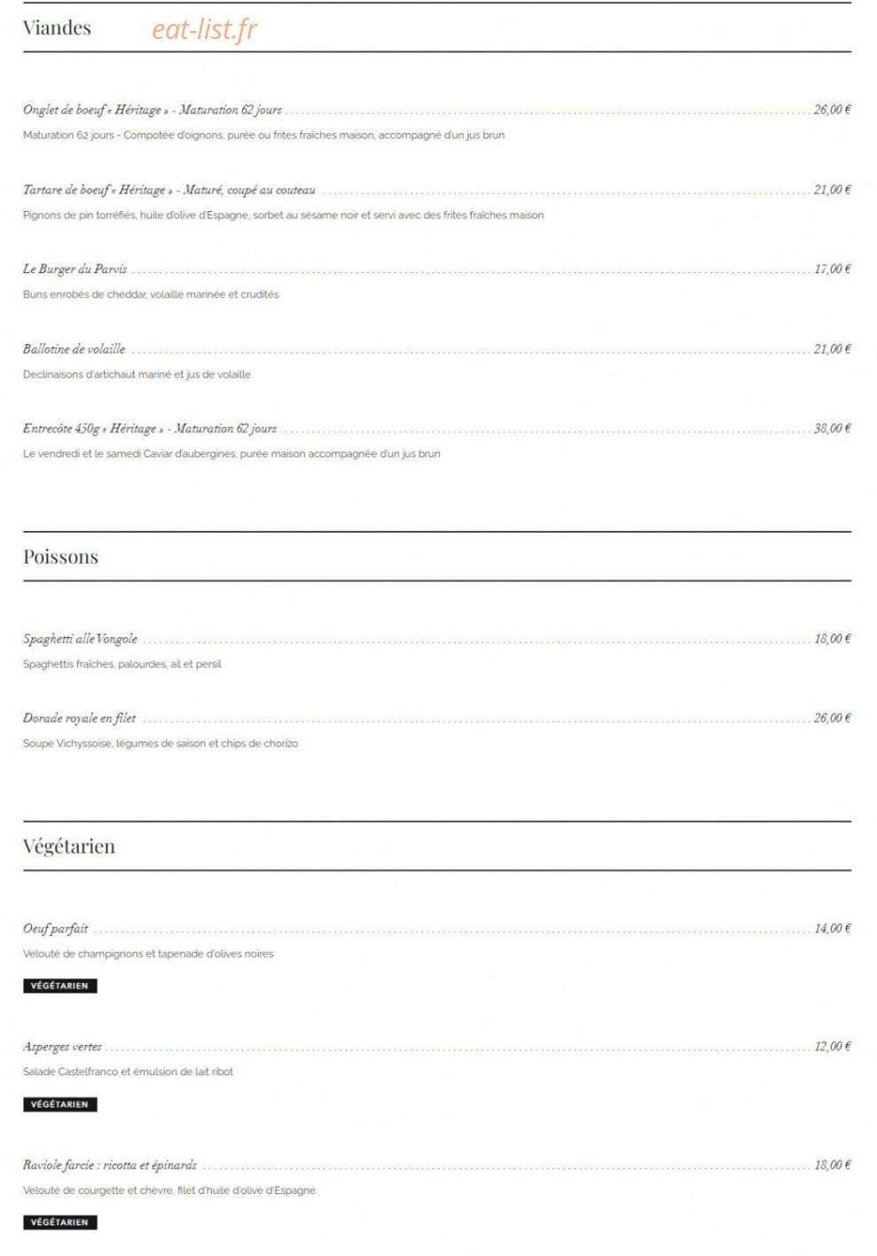 Le Parvis — carte page 6