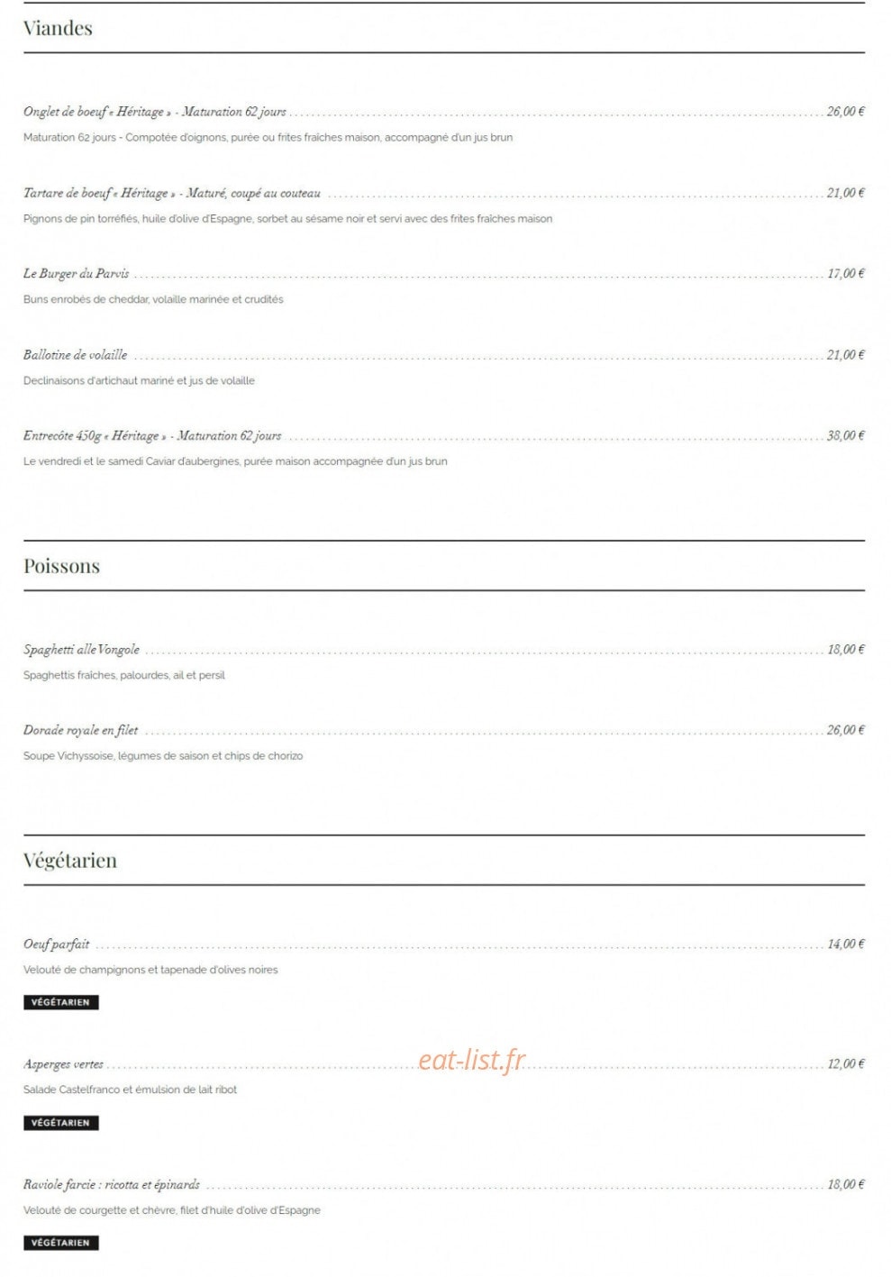 Le Parvis — carte page 5