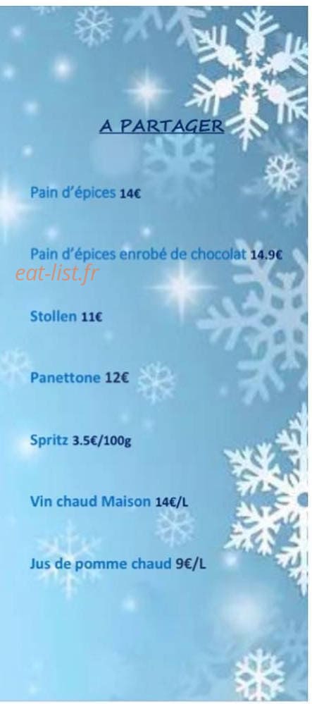 Le Salon Bleu — carte page 2