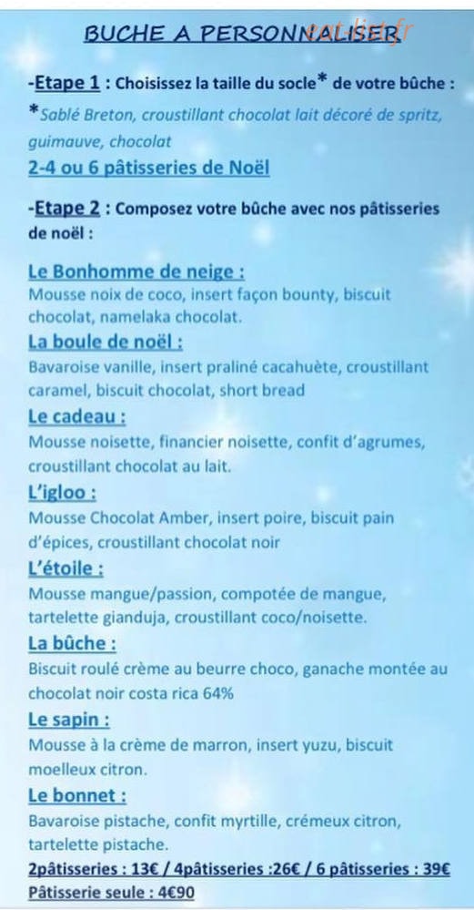 Le Salon Bleu — carte page 3