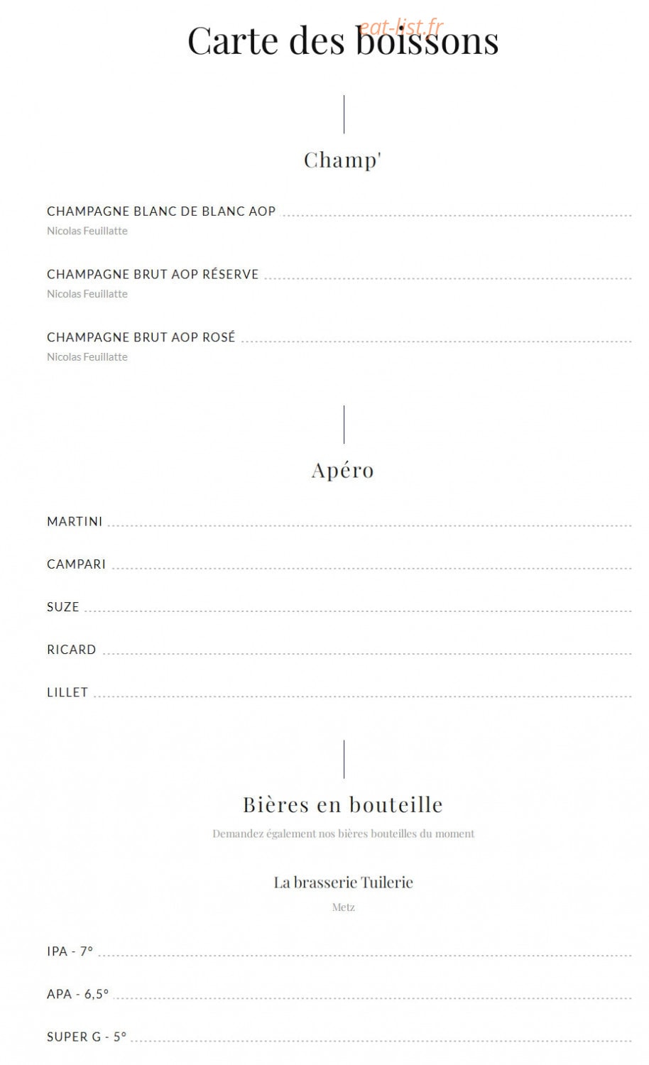 Les Trois Fils — carte page 7