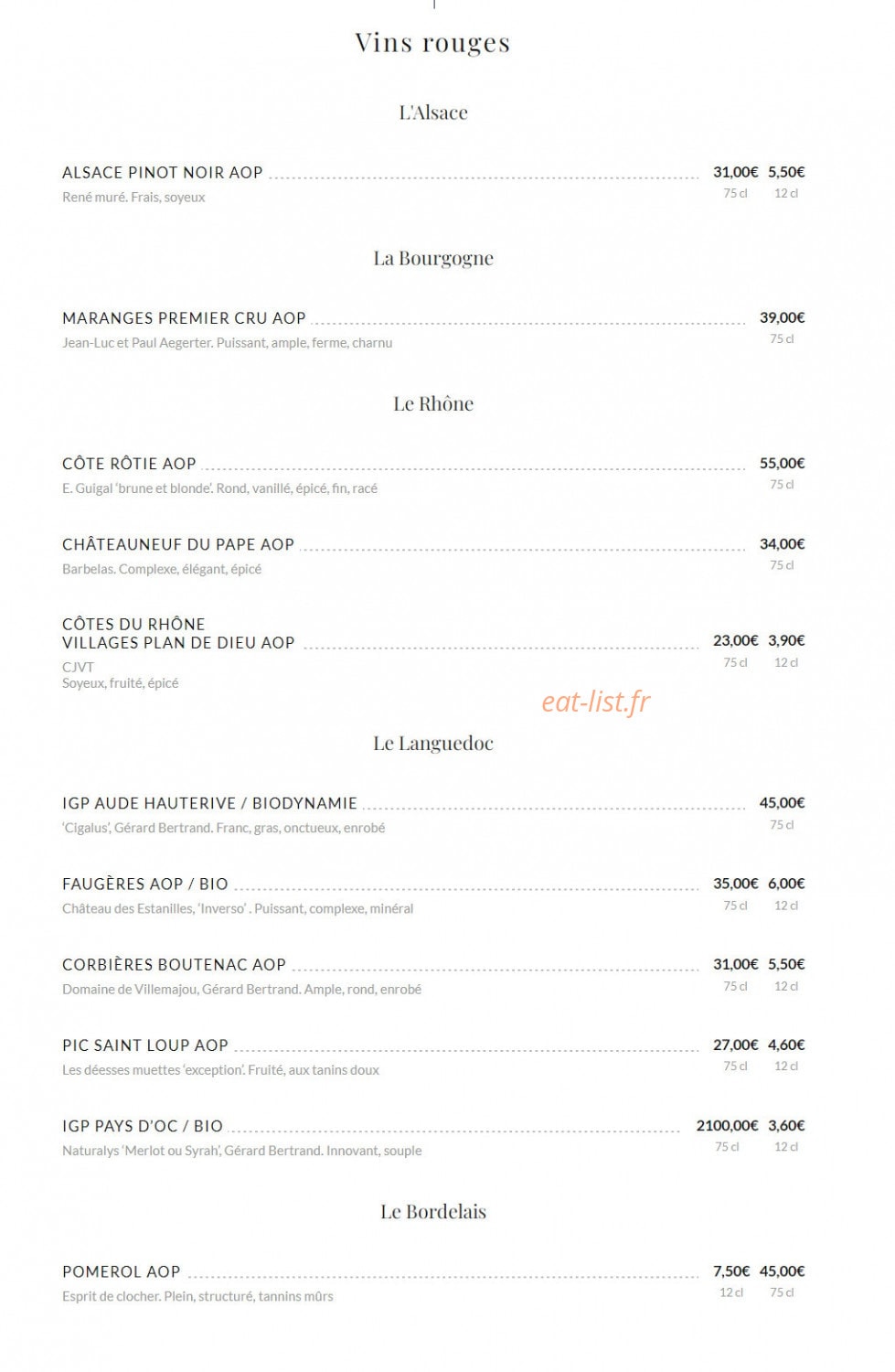 Les Trois Fils — carte page 6