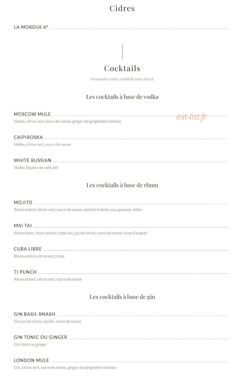 Les Trois Fils — carte page 11
