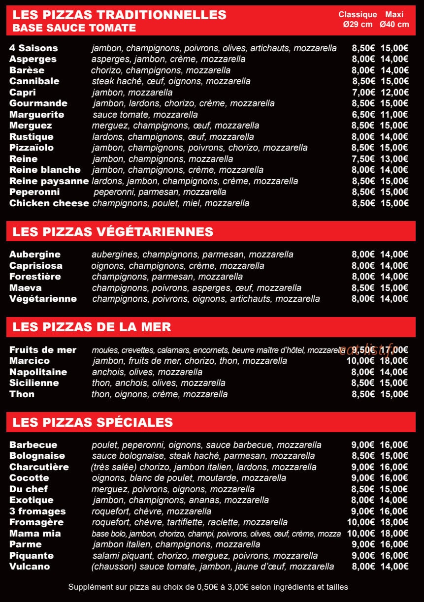 Mamamia — carte page 2