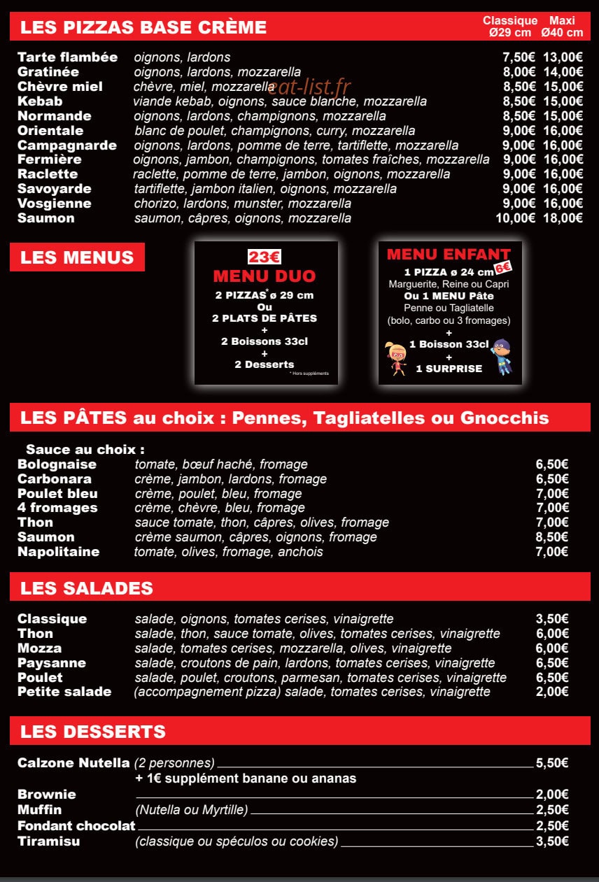 Mamamia — carte page 3