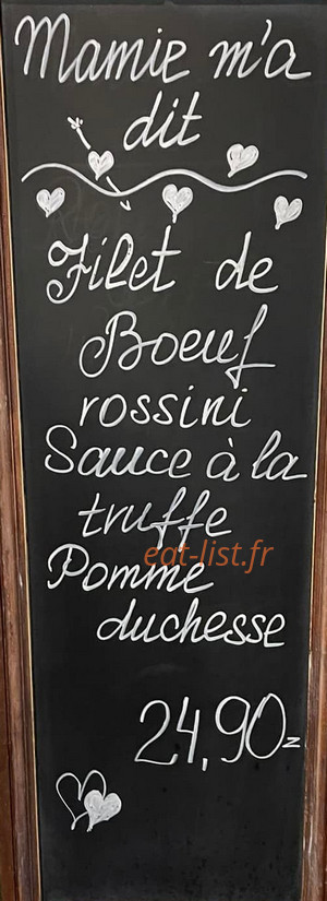 Mamie M'a Dit — carte page 1