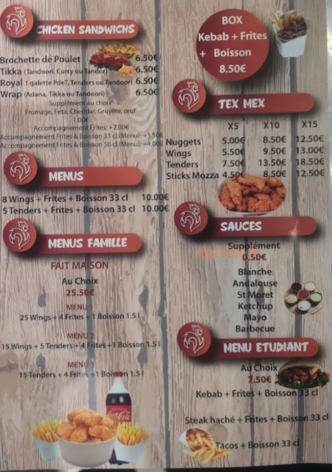 Mm chicken spicy — carte page 2