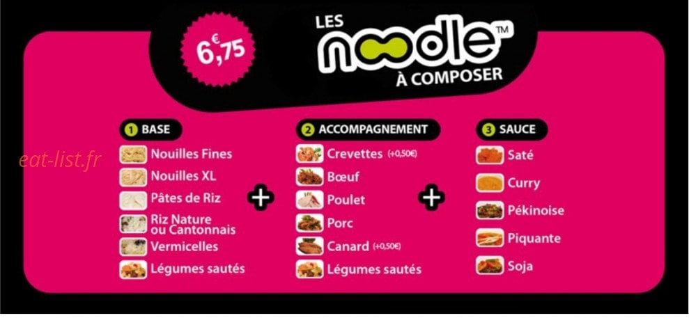 Noodle — carte page 4