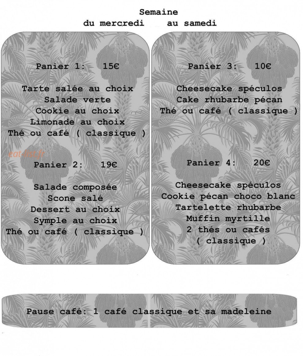 Ô soeurs saveurs — carte page 2