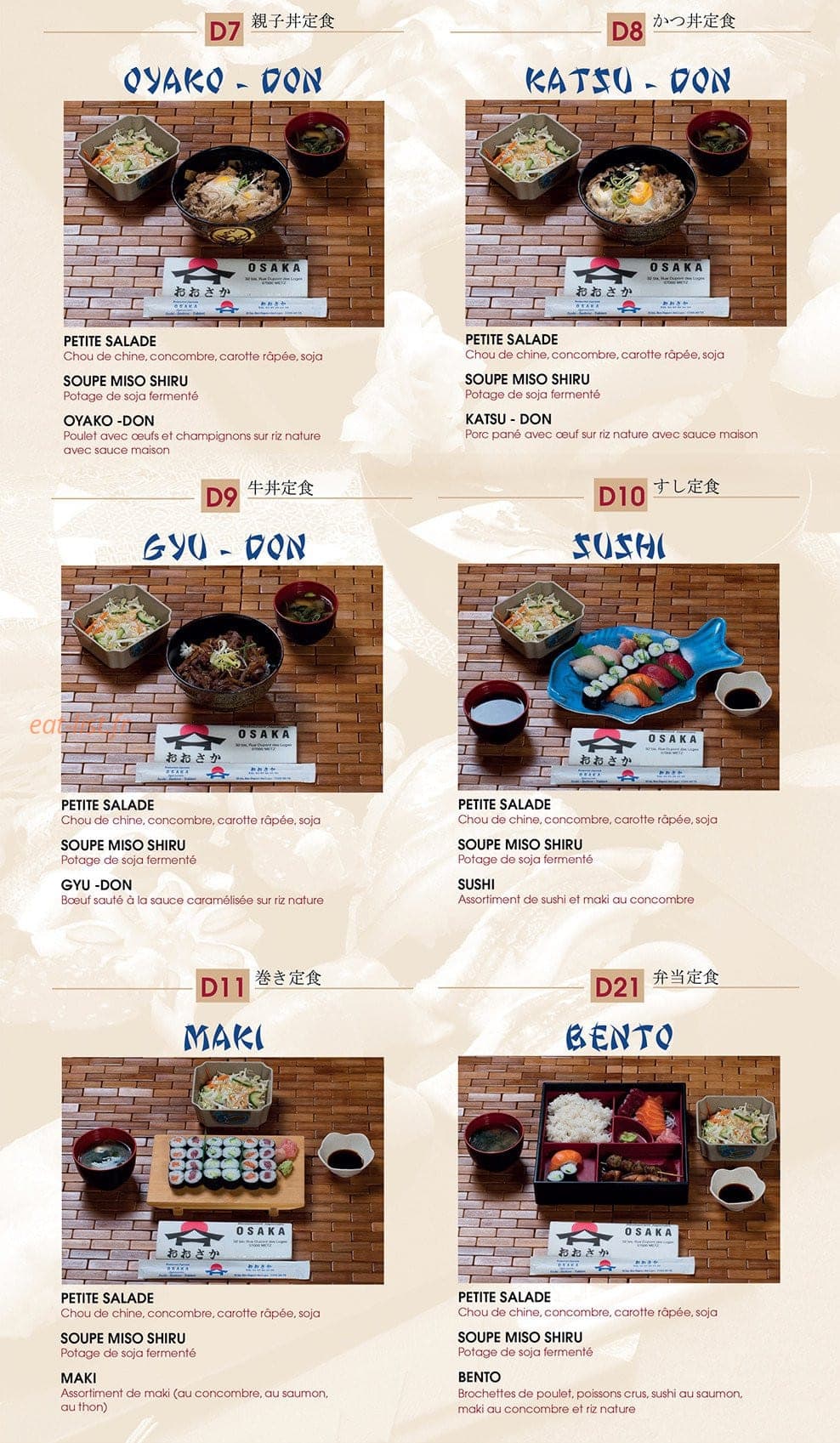 Osaka — carte page 8