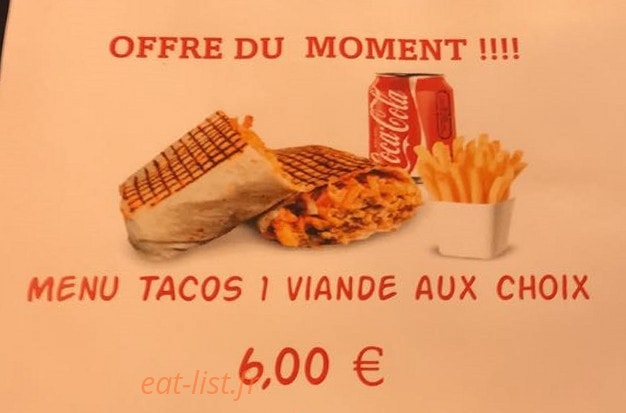 Paris Food — carte page 4