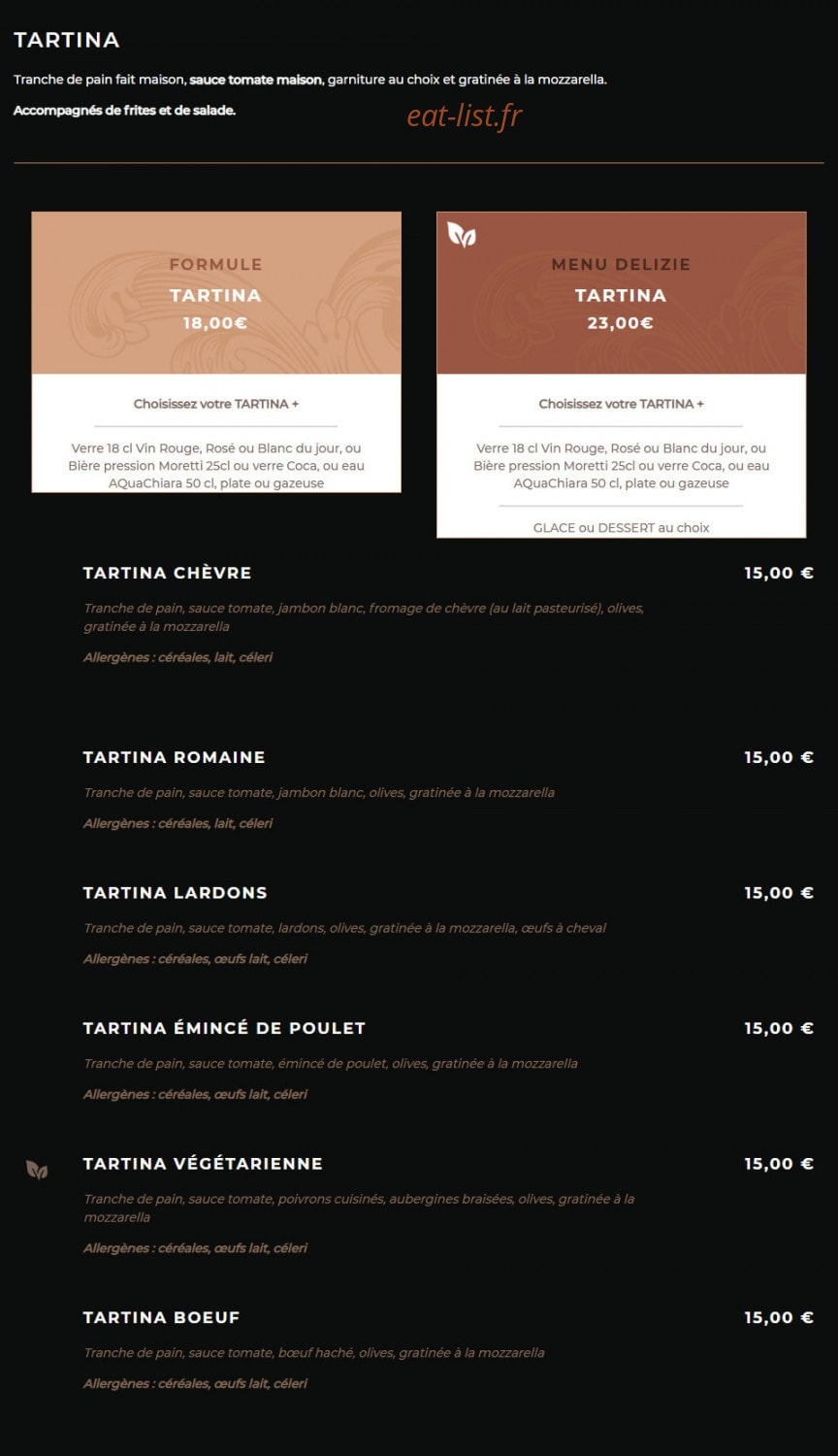 Piopa Lasagna — carte page 3