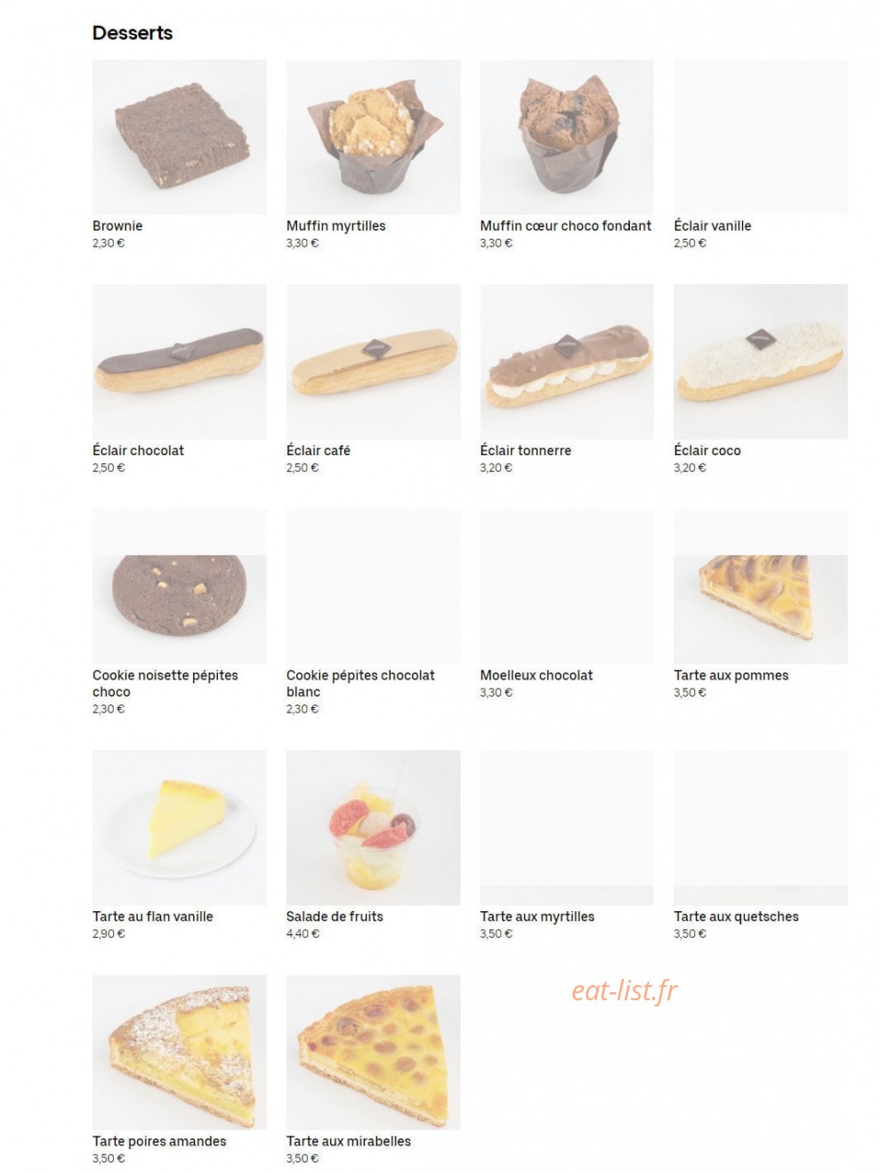 Poulaillon Muse — carte page 4