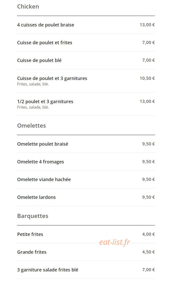Poutchi BbQ — carte page 9