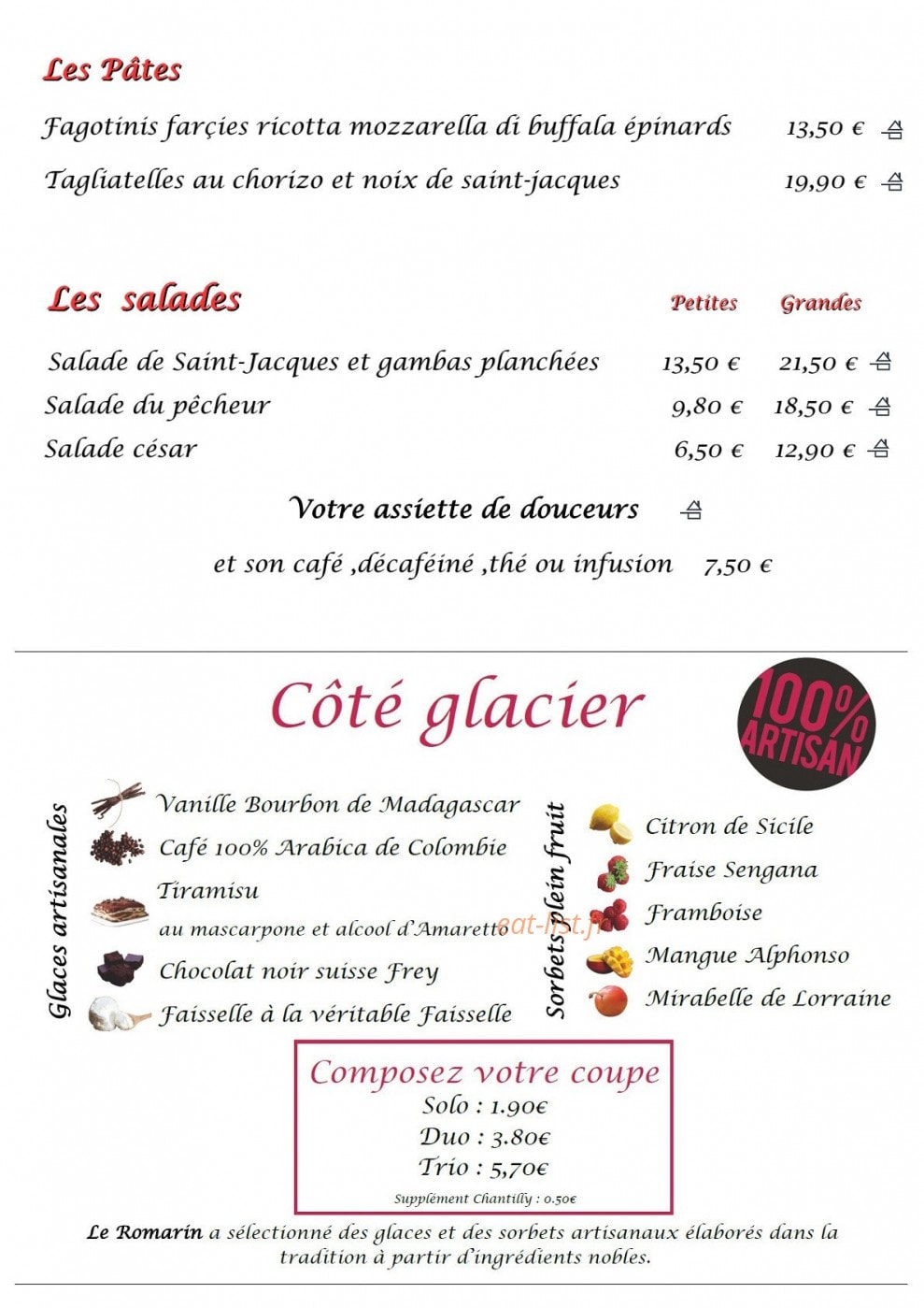 Romarin — carte page 4