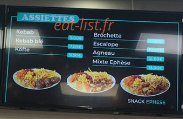 Snack Ephese — carte page 2