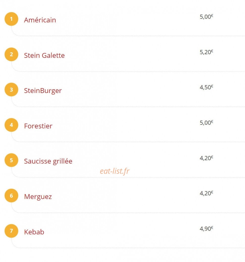 Steinhoff Sandwichs — carte page 6