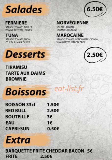 Tizn'Eat — carte page 4