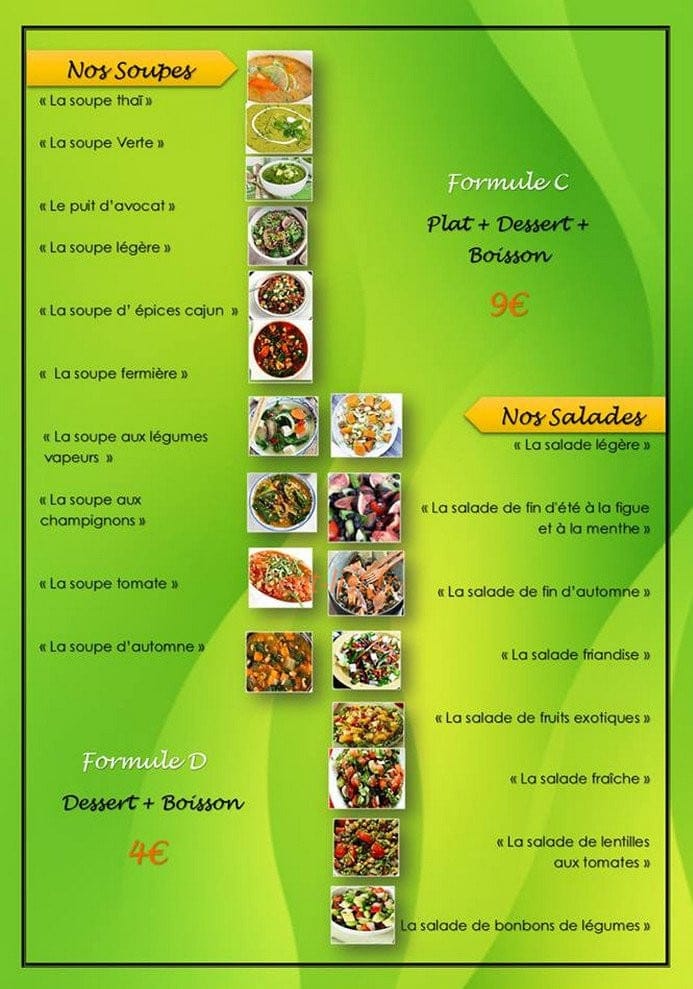 Veg&Co. — carte page 2