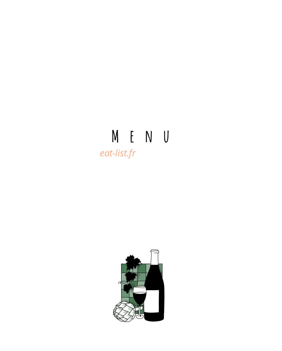 Sous la Vigne — carte page 1