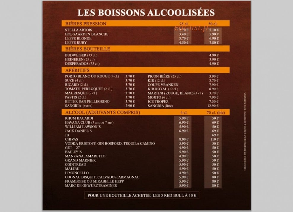 Le t'chiz — carte page 11