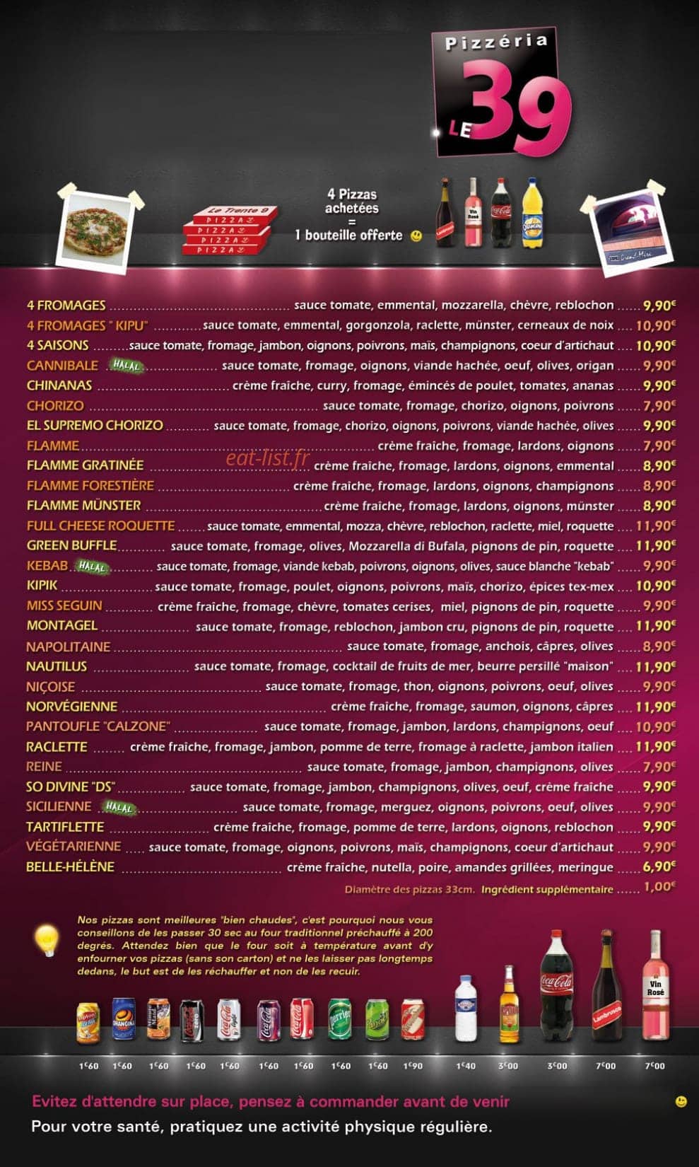 Le Trente 9 — carte page 1