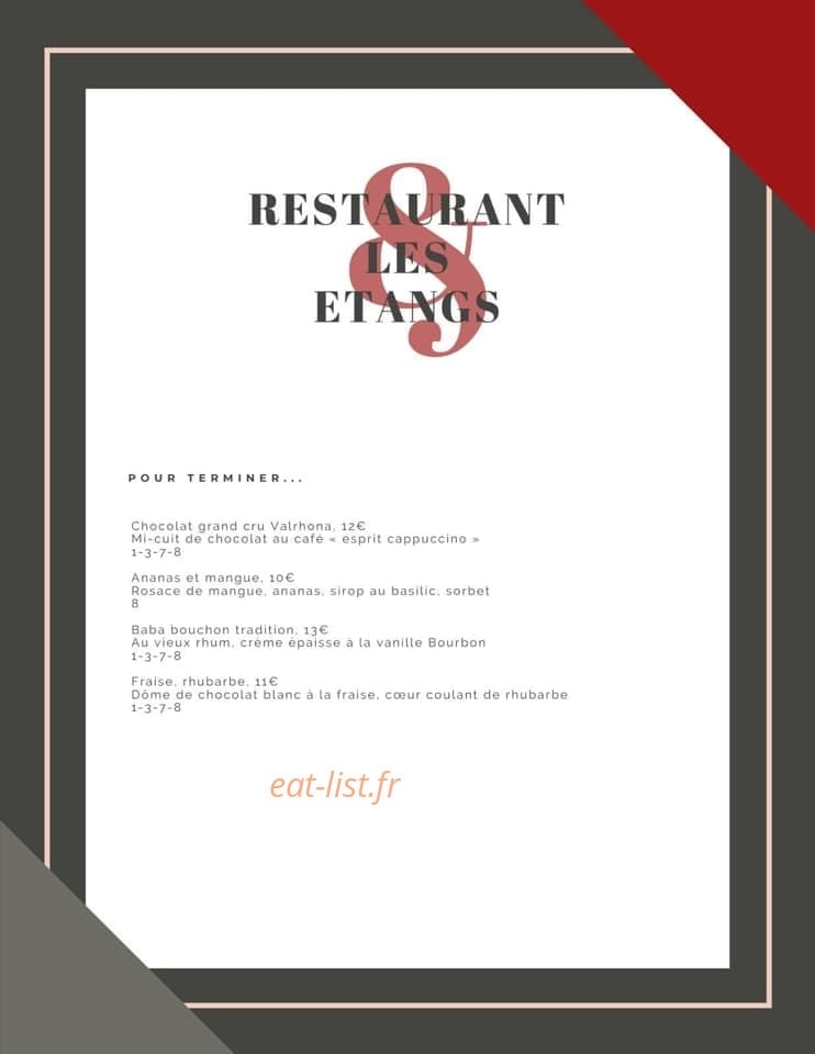 Les Etangs — carte page 6