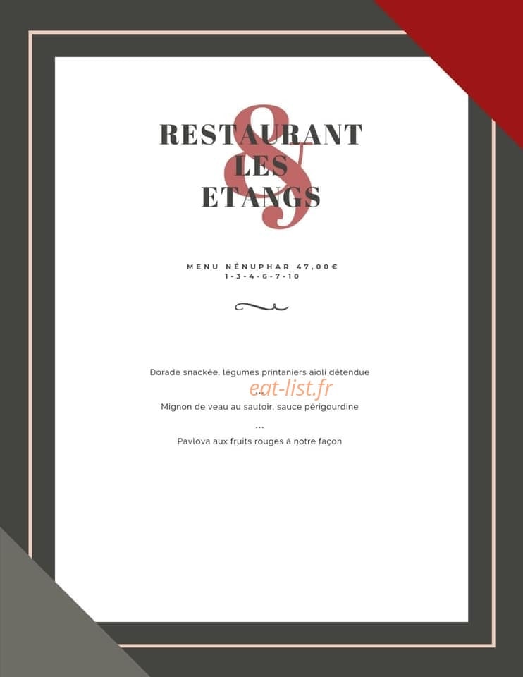 Les Etangs — carte page 2