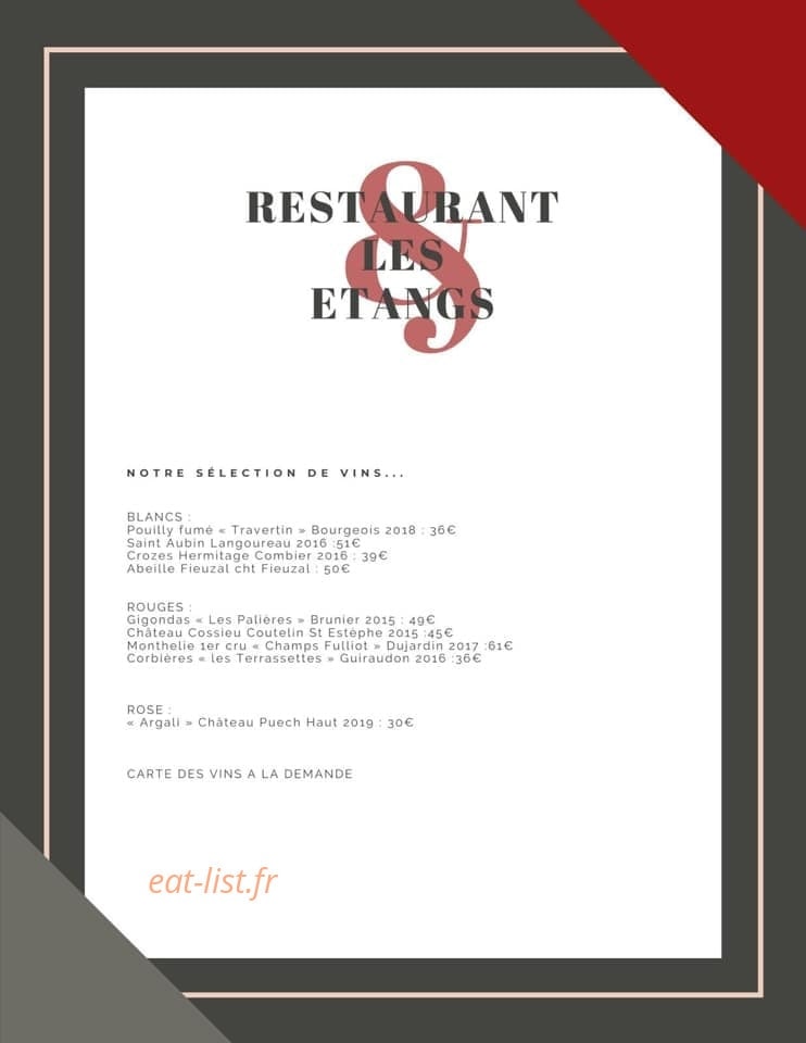 Les Etangs — carte page 5