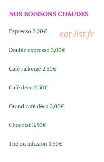 Au Comptoir Des Îles — carte page 10