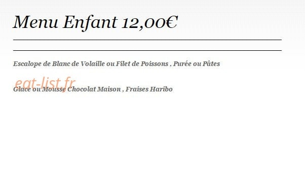 Aux Poulbots Gourmets — carte page 4
