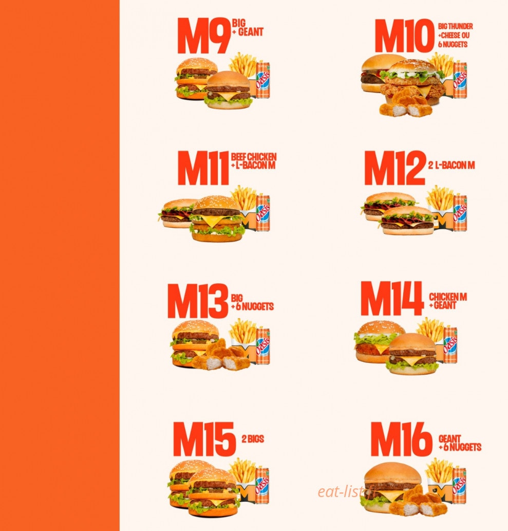 Big M — carte page 2
