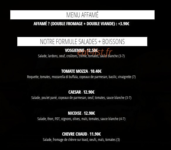 Eat Me — carte page 4