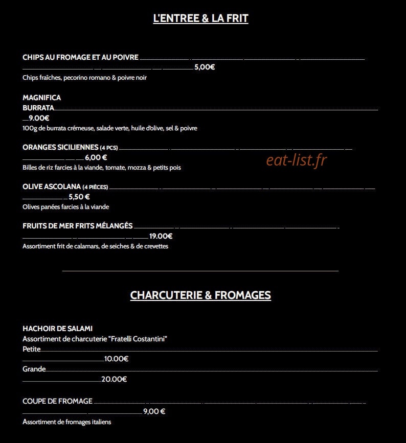 Il Circolo — carte page 1