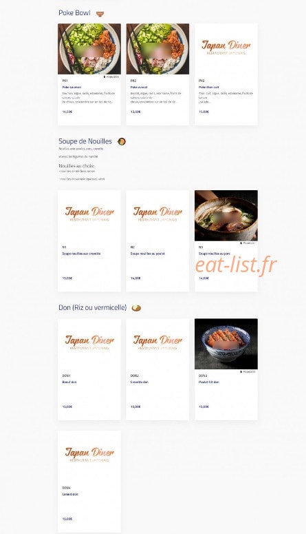 japandiner — carte page 6