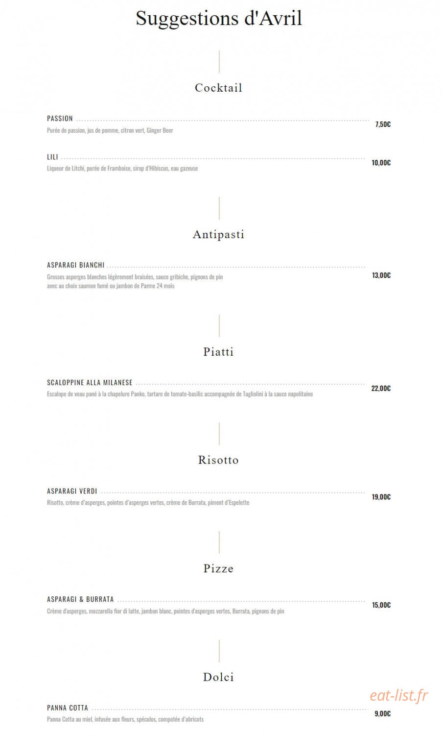 Laurina — carte page 1