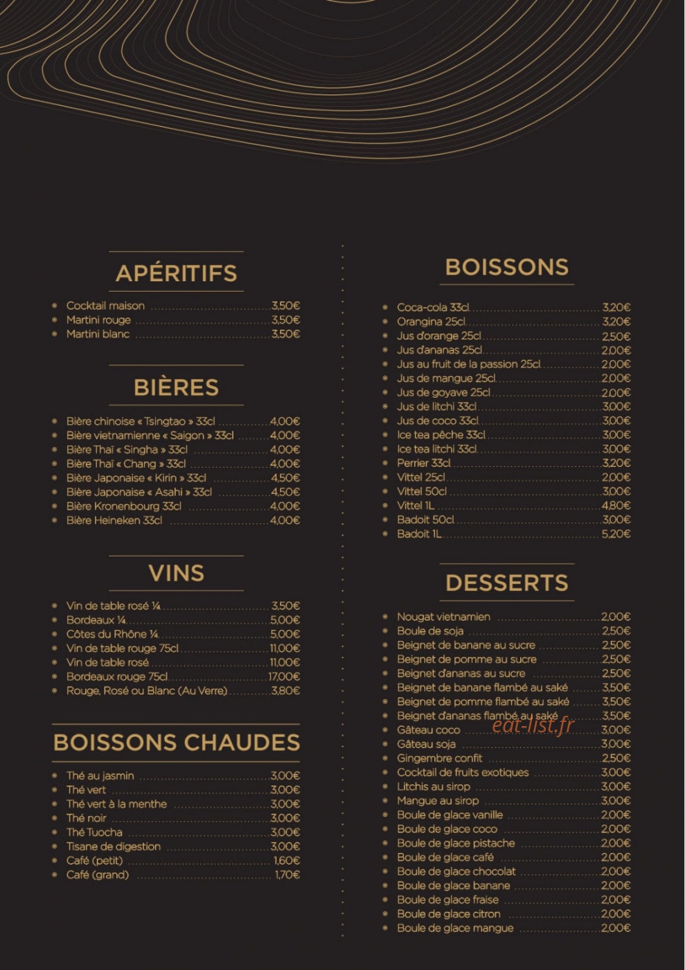 Le Phenix — carte page 4