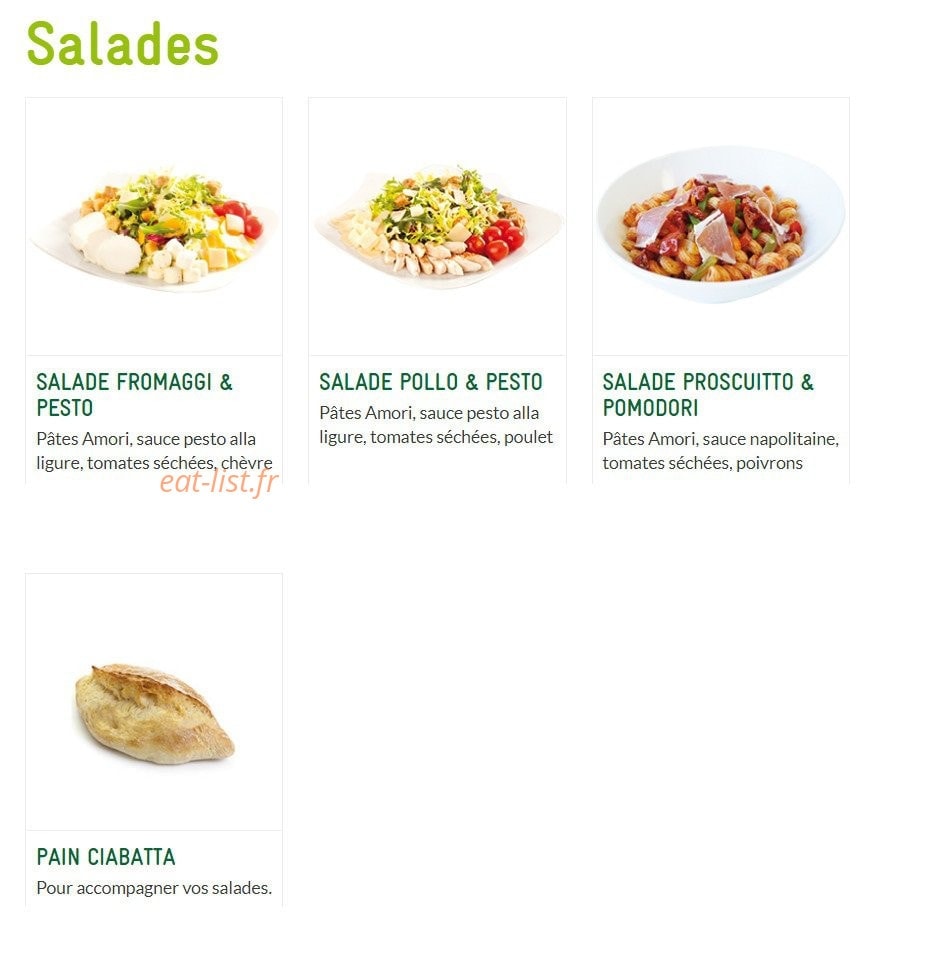 Mezzo Di Pasta — carte page 4