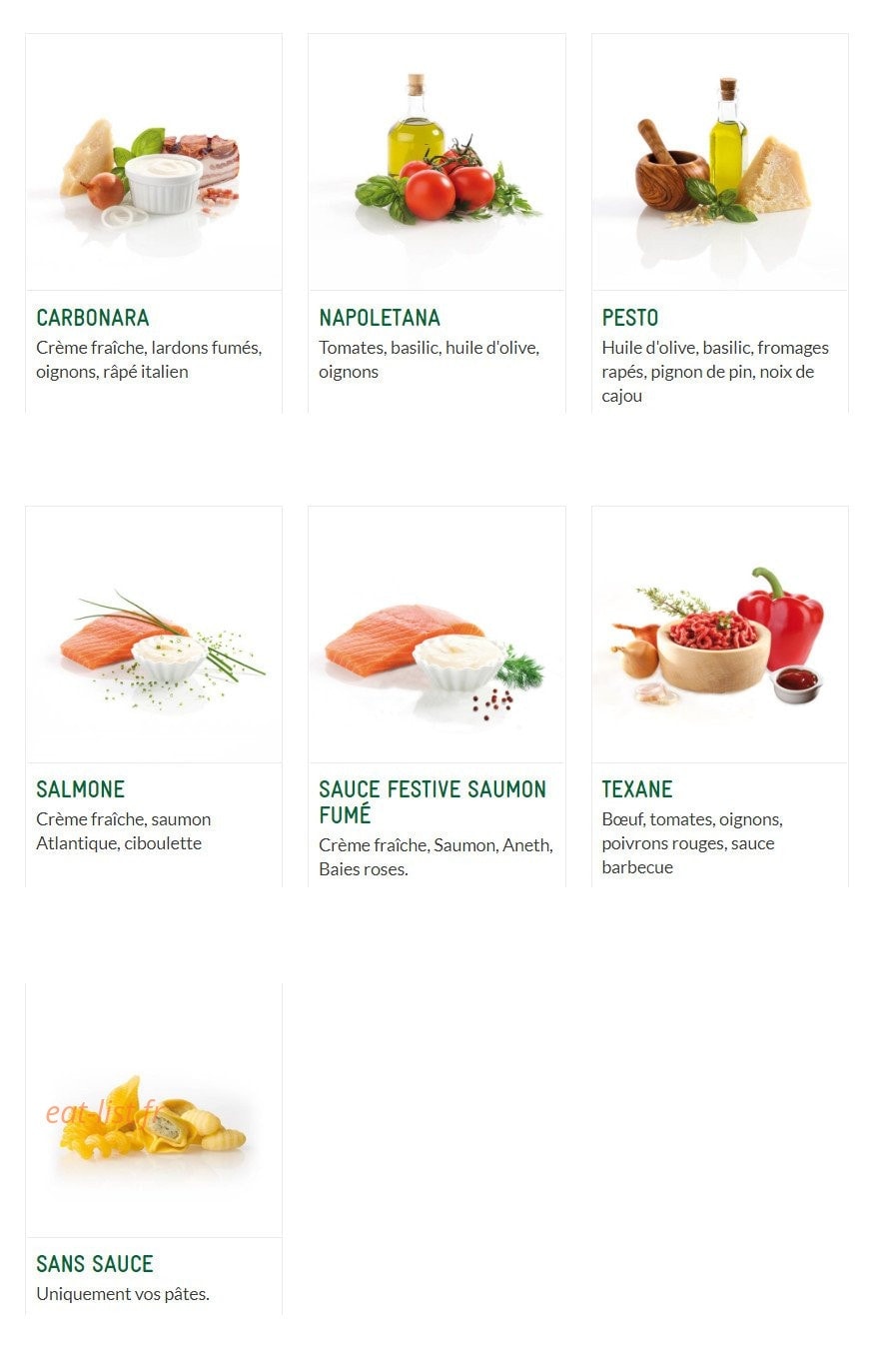 Mezzo Di Pasta — carte page 3