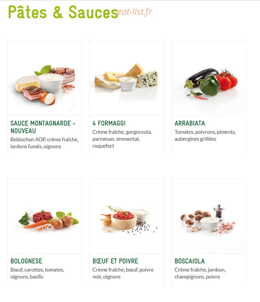 Mezzo Di Pasta — carte page 2
